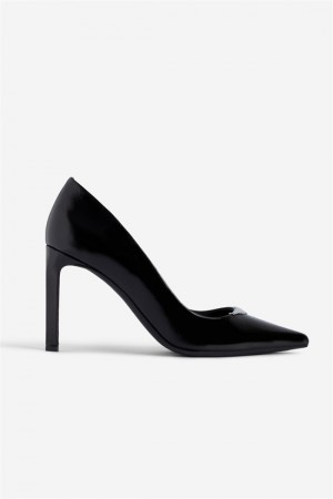 Black Zadig And Voltaire Perfect Court Shoes | ZV-255778