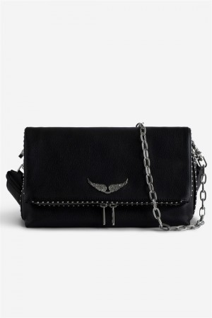 Black Zadig And Voltaire Rocky Studs Bag | ZV-256070