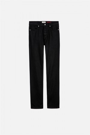 Black Zadig And Voltaire Steeve Jeans | ZV-255737