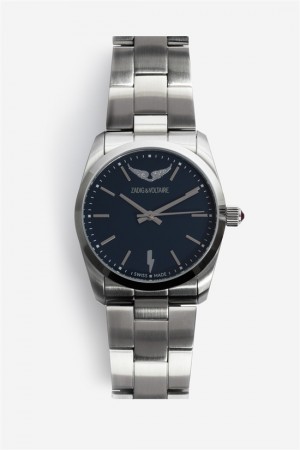 Dark Blue Zadig And Voltaire Time2love Watch | ZV-255848