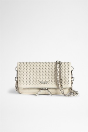 Flash Zadig And Voltaire Rock Nano Plumetis Bag | ZV-255964