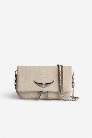 Flash Zadig And Voltaire Rock Nano Soft Savage Bag | ZV-256150