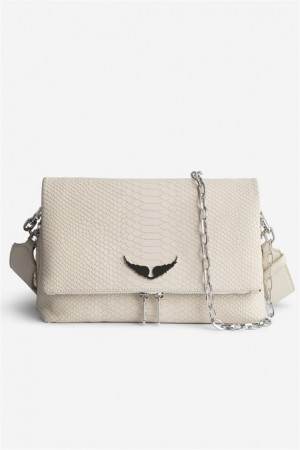 Flash Zadig And Voltaire Rocky Soft Savage Bag | ZV-256042