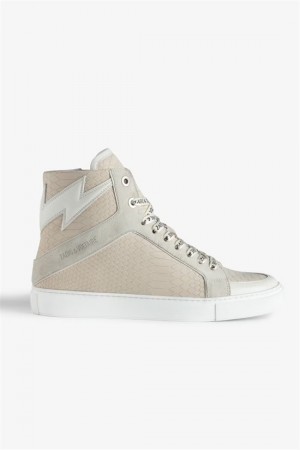 Flash Zadig And Voltaire ZV1747 High Flash Sneakers | ZV-255667