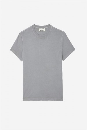 Iron Zadig And Voltaire Jimmy T-shirt | ZV-255712