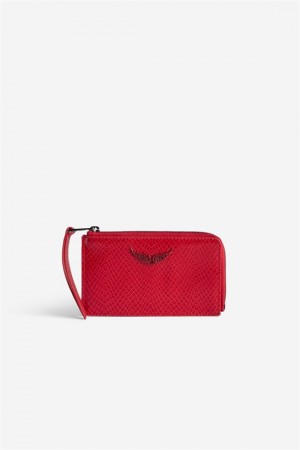 Power Zadig And Voltaire Card Glossy Wallet | ZV-255916