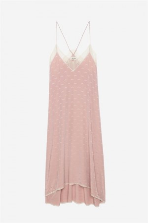 Primerose Zadig And Voltaire Risty Silk Jacquard Dress | ZV-256375