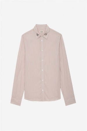 Primerose Zadig And Voltaire Sydna Stripped Shirt | ZV-256315