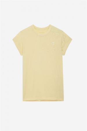 Shea Zadig And Voltaire Anya Diamante T-shirt | ZV-256267