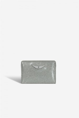 Silver Zadig And Voltaire Pass Infinity Wallet | ZV-255947