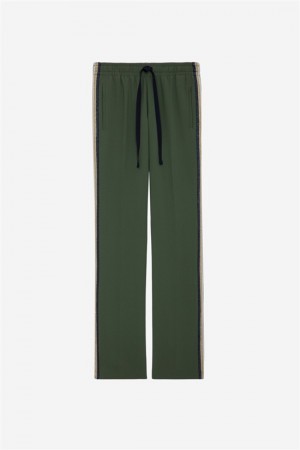 Used Kaki Zadig And Voltaire Pomy Pants | ZV-256232