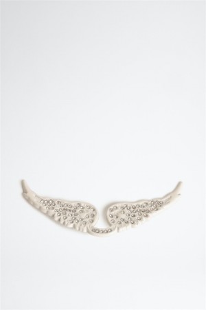 White Zadig And Voltaire Swing Your Wings Charms | ZV-256143