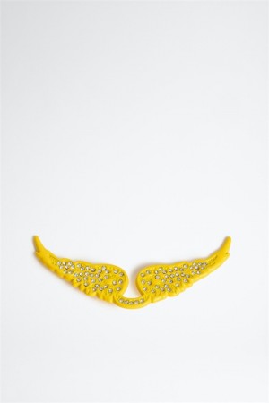 Yellow Zadig And Voltaire Swing Your Wings Charms | ZV-256134