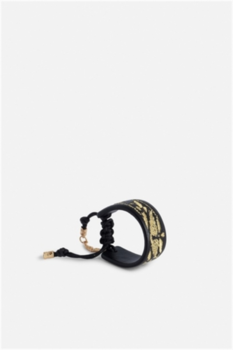 Black Gold Zadig And Voltaire Lenny Bracelet | ZV-255901