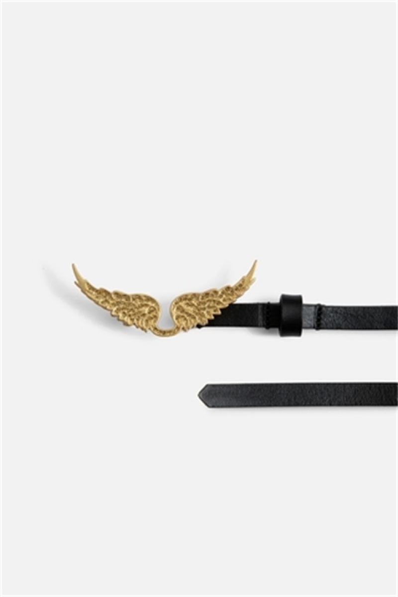 Black Gold Zadig And Voltaire Rock Belt | ZV-255842