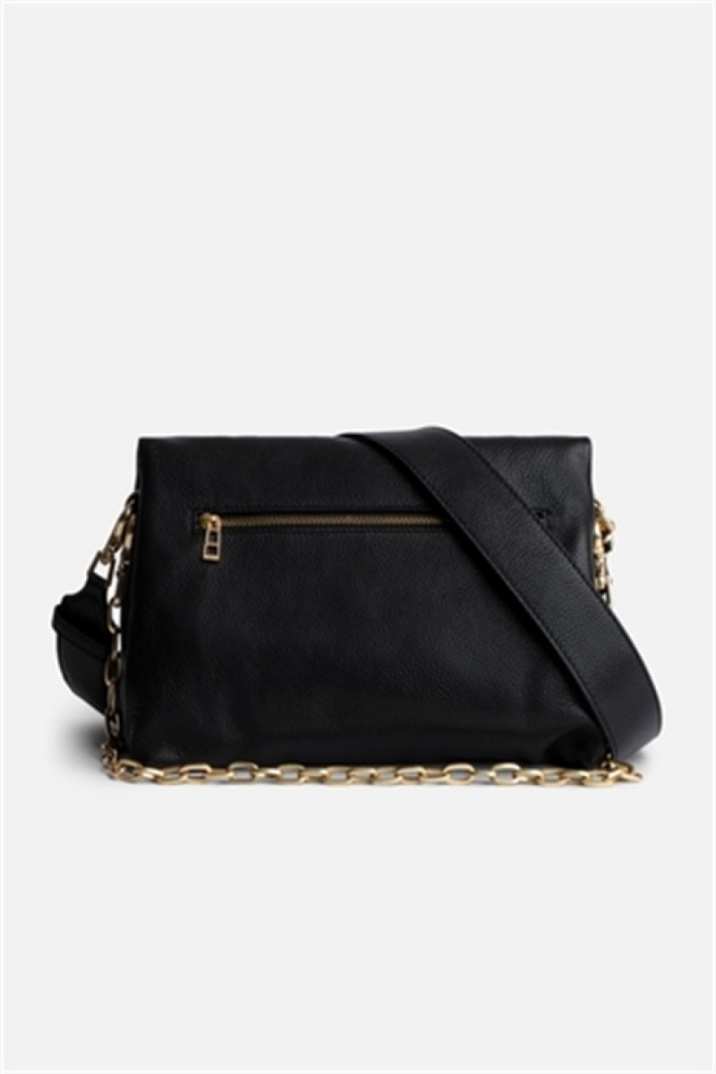 Black Gold Zadig And Voltaire Rocky Bag | ZV-256043