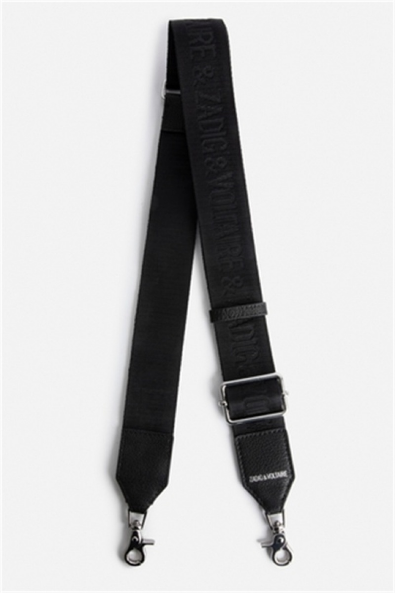 Black Zadig And Voltaire Bag Strap | ZV-255954