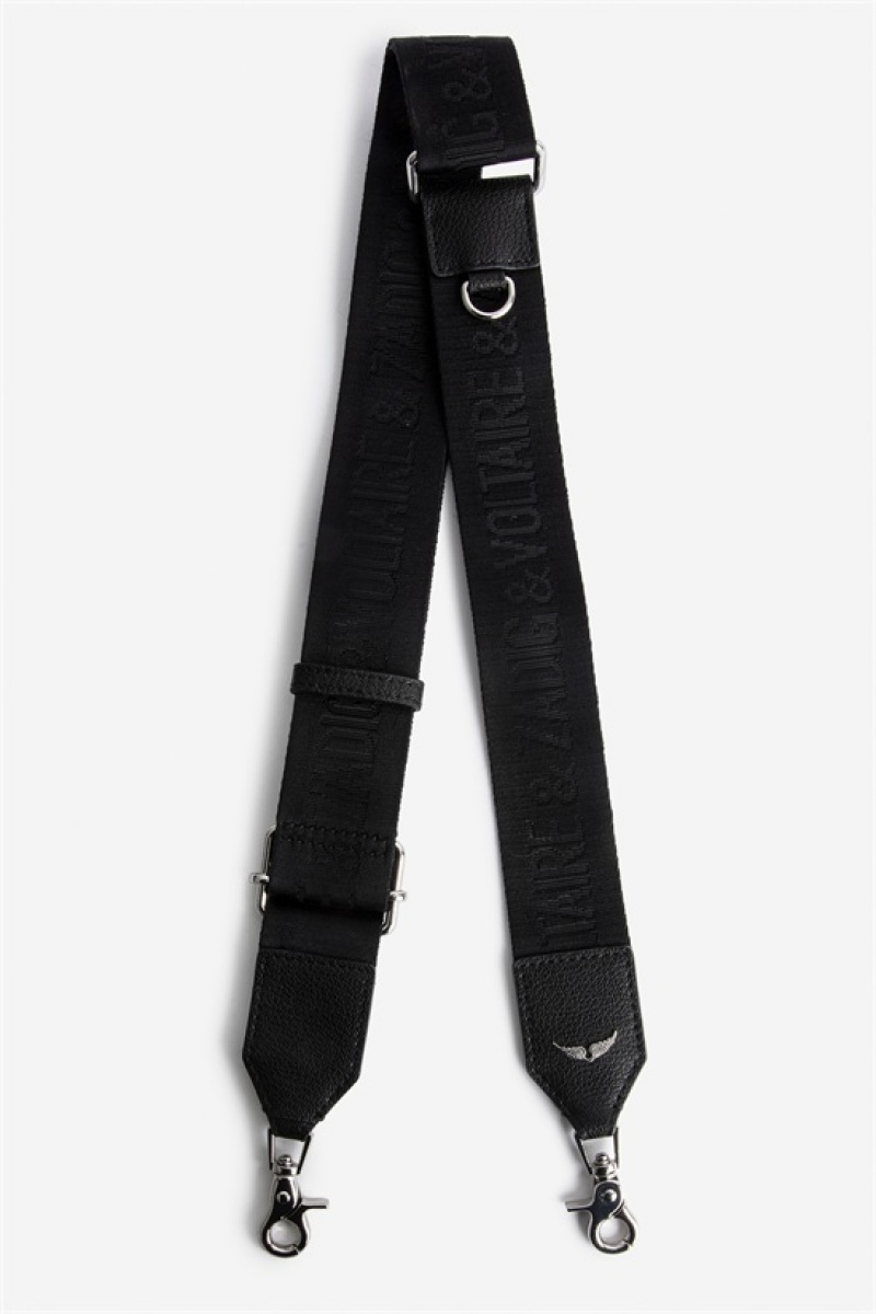 Black Zadig And Voltaire Bag Strap | ZV-255954