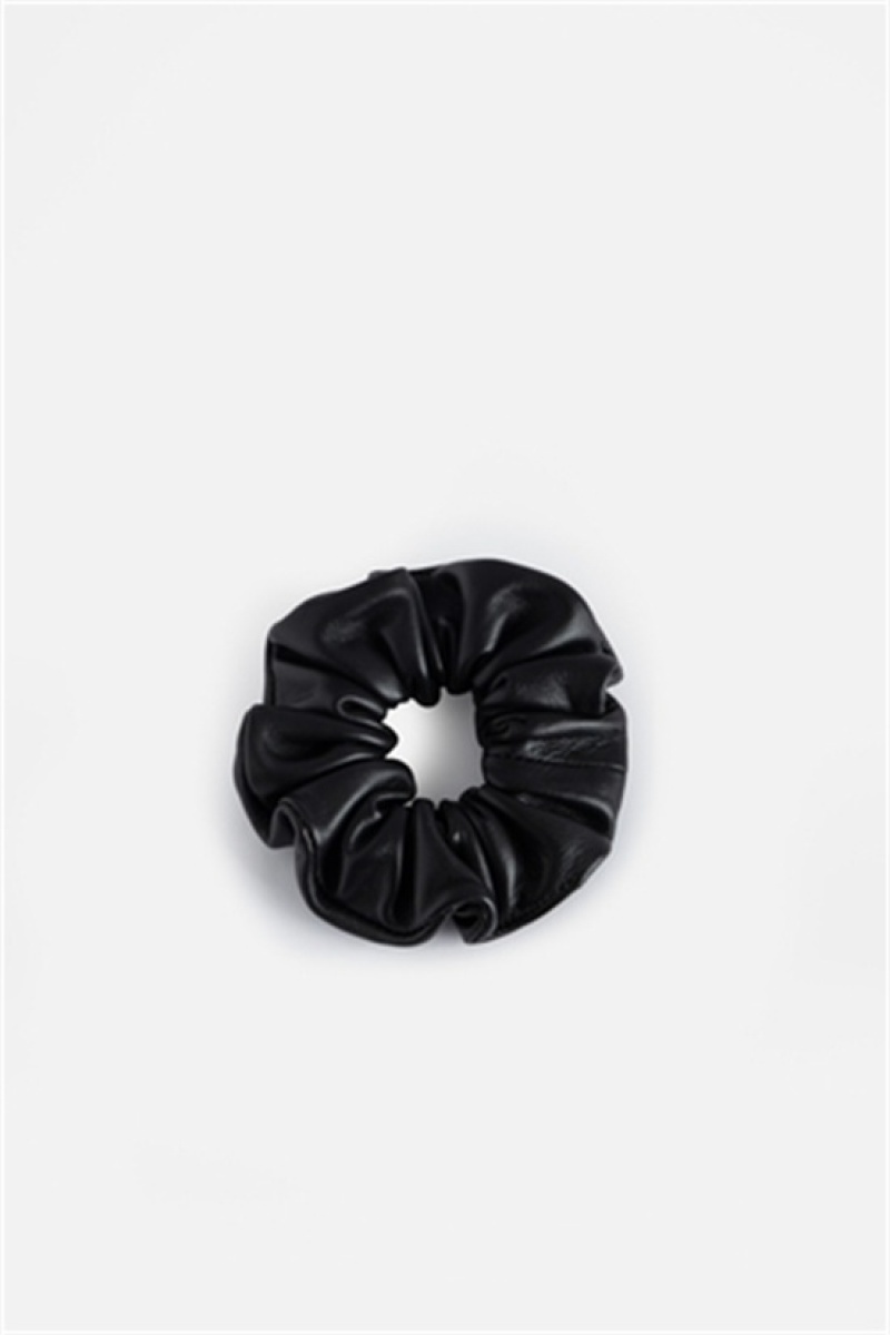 Black Zadig And Voltaire Chouchou Hair Scrunchie | ZV-255807