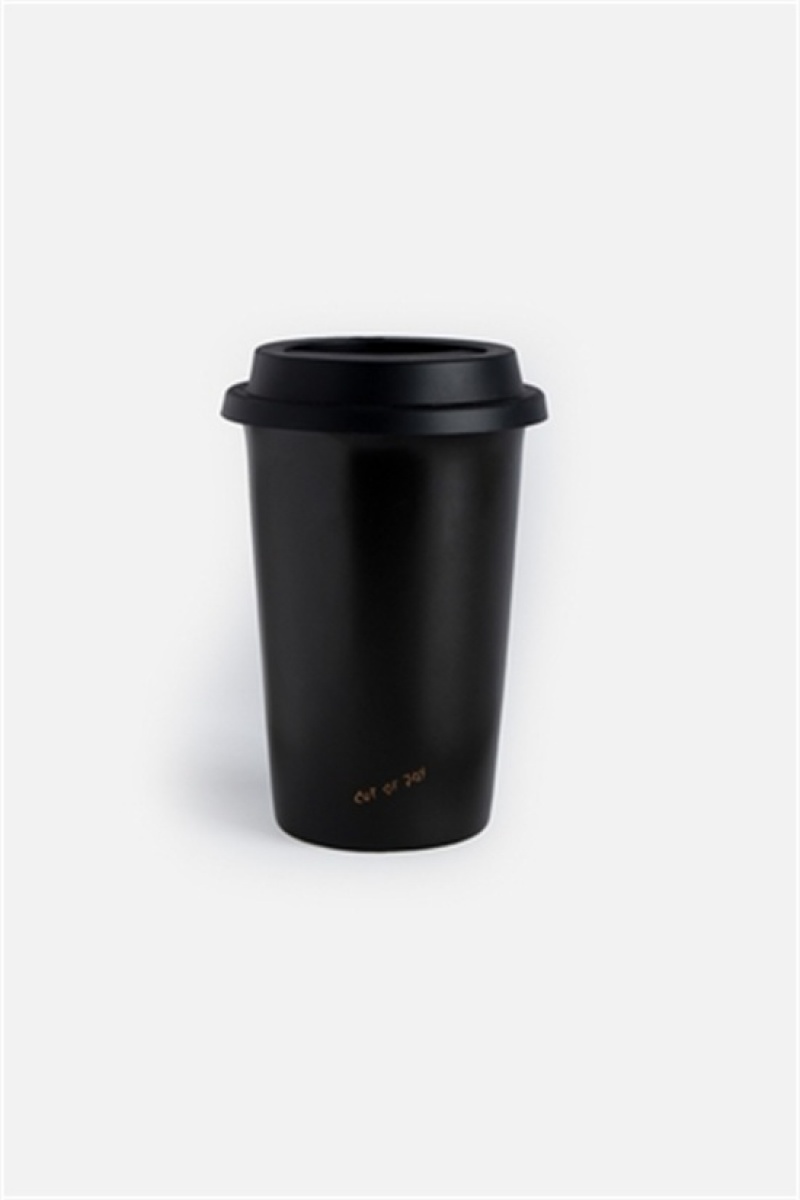 Black Zadig And Voltaire Cup Of Joy Mug | ZV-255801