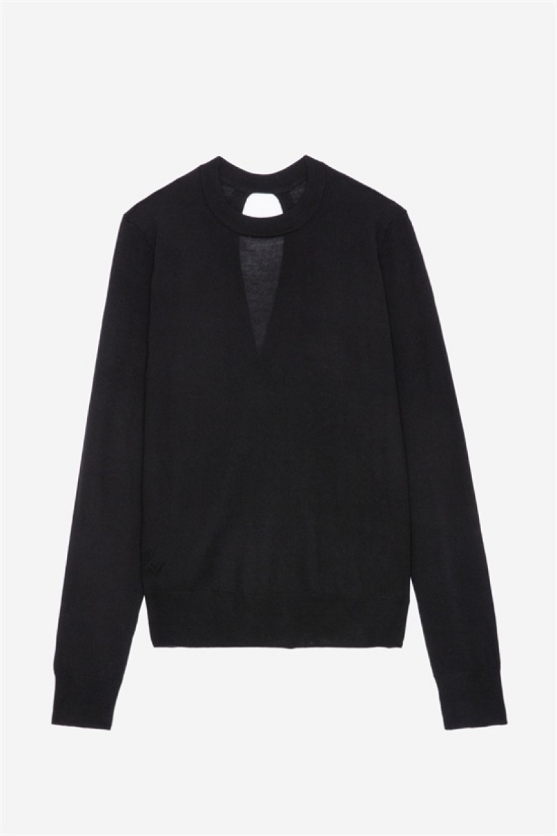 Black Zadig And Voltaire Emma Sweater | ZV-256427