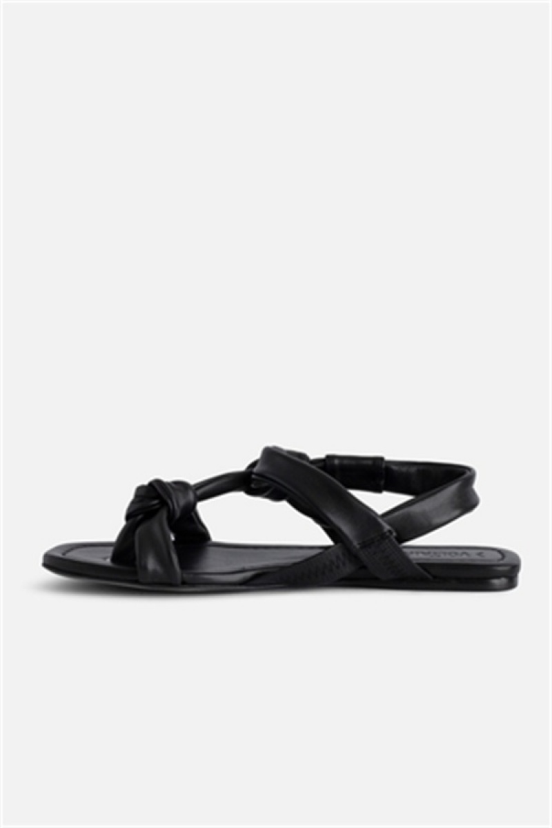 Black Zadig And Voltaire Forget Me Knot Sandals | ZV-255787