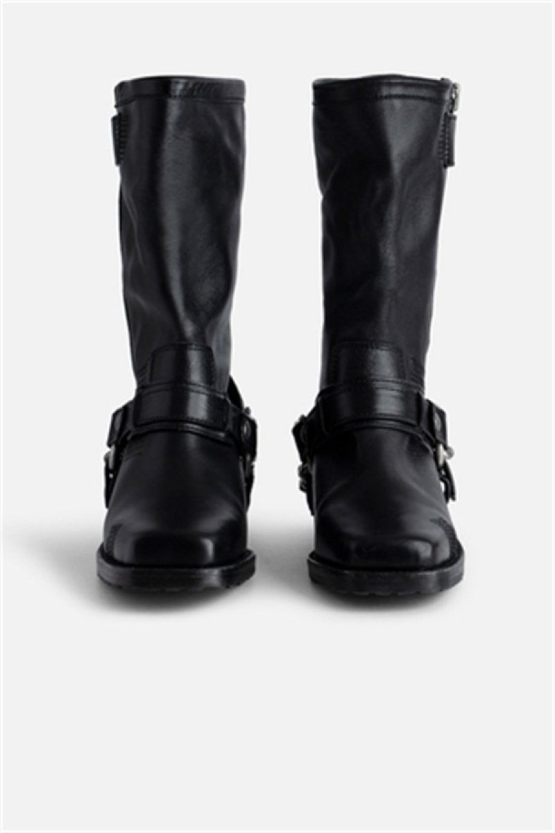 Black Zadig And Voltaire Igata Boots | ZV-255772