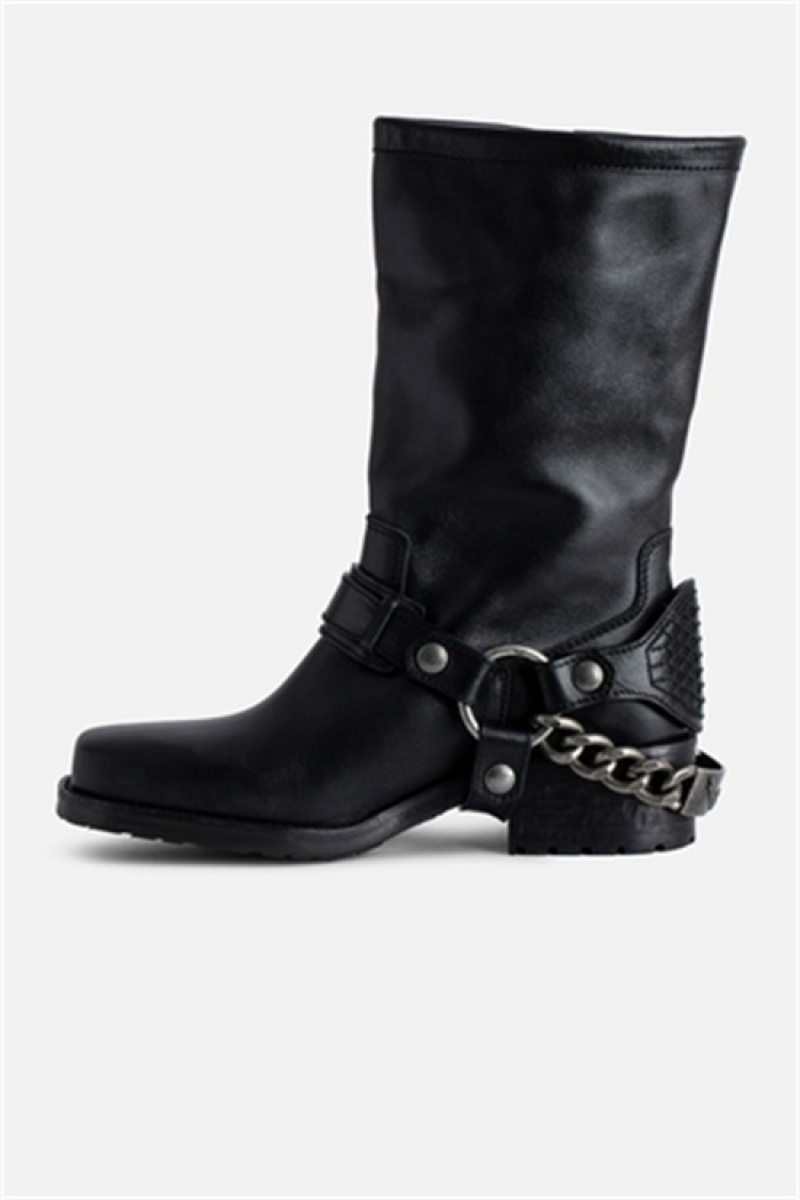 Black Zadig And Voltaire Igata Boots | ZV-255772