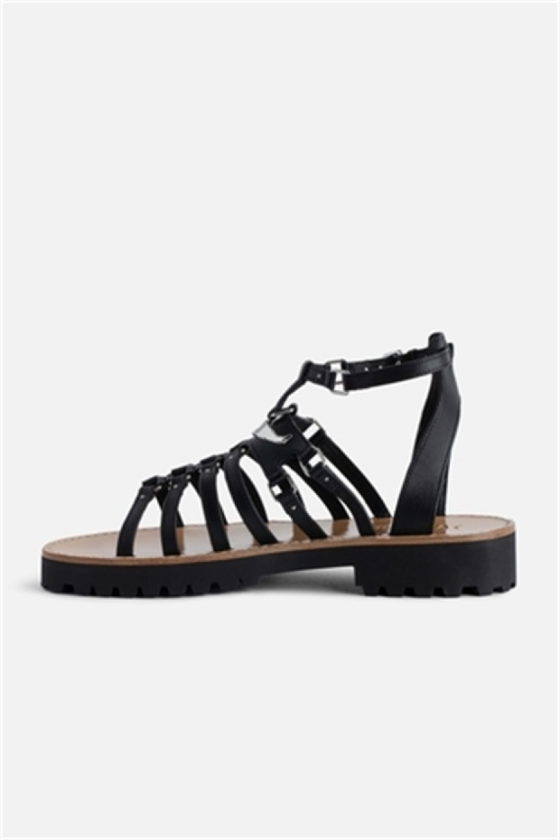 Black Zadig And Voltaire Joe Sandals | ZV-255791