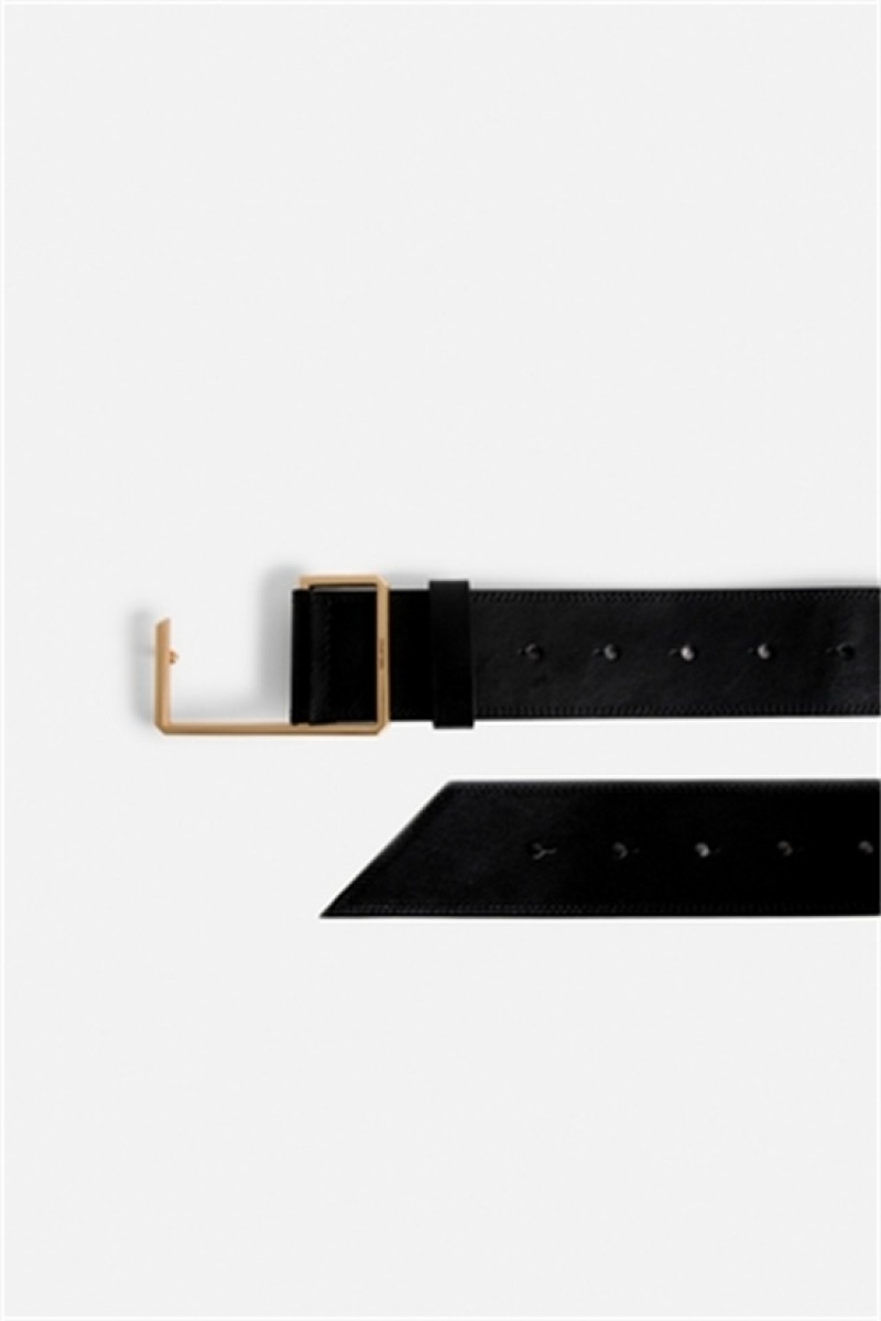 Black Zadig And Voltaire La Cecilia Obsession Belt | ZV-255825