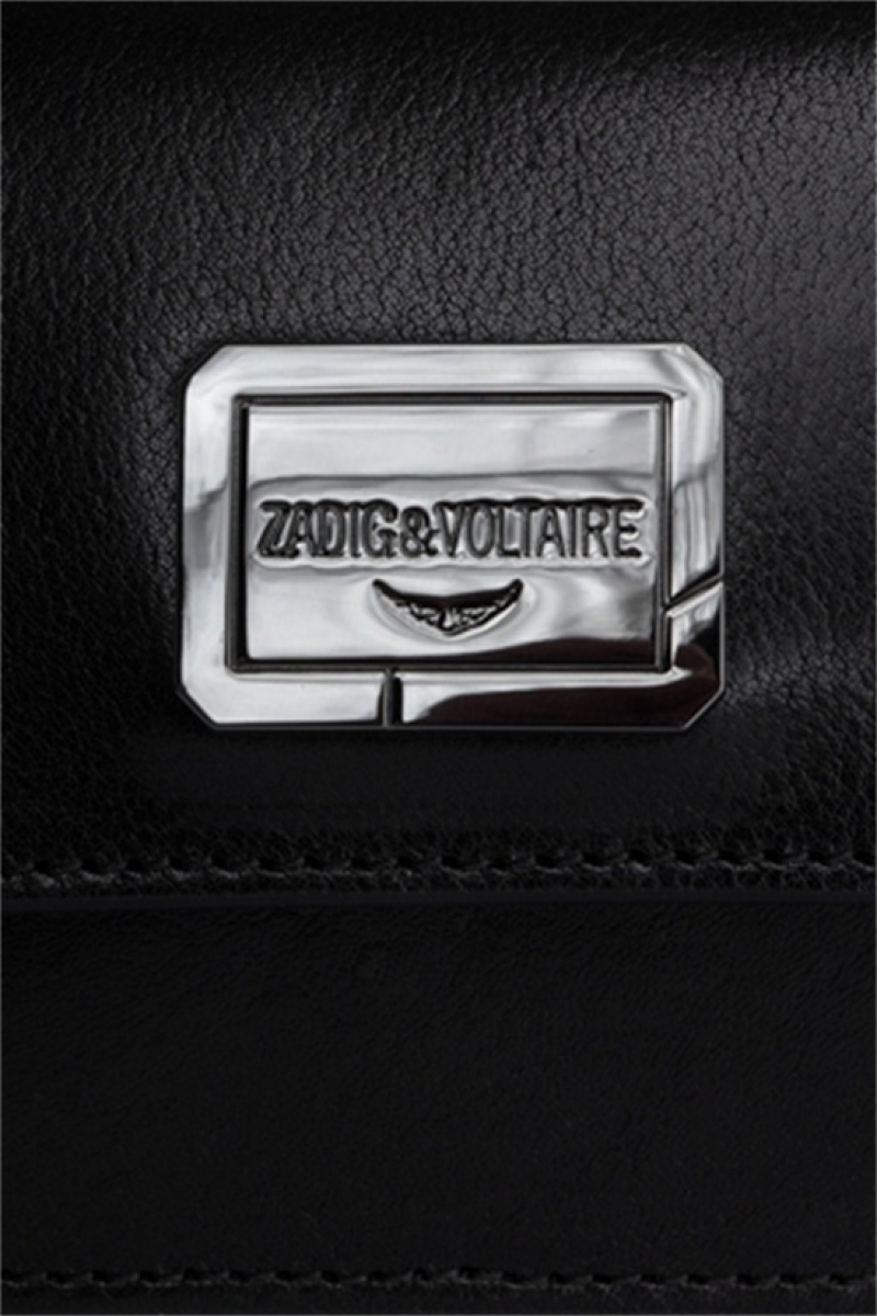 Black Zadig And Voltaire Le Cecilia Wallet | ZV-255925