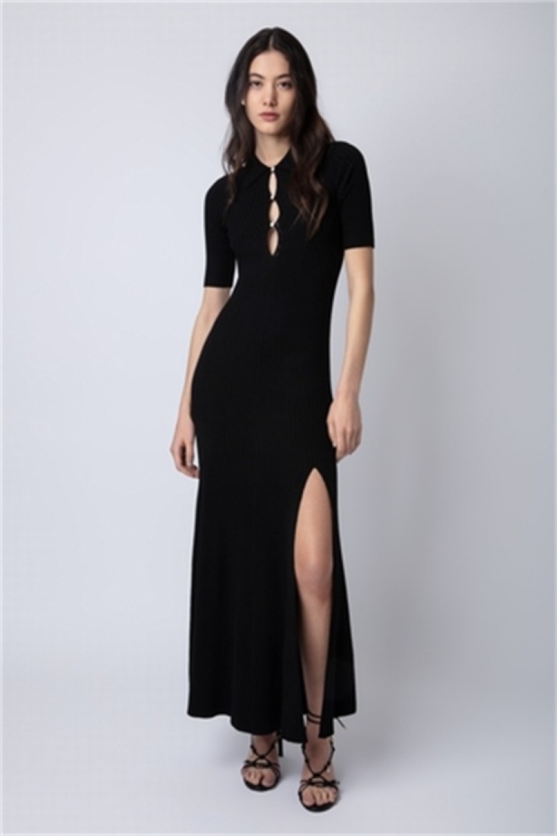 Black Zadig And Voltaire Lysa Dress | ZV-256367