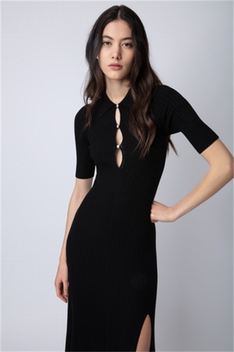 Black Zadig And Voltaire Lysa Dress | ZV-256367