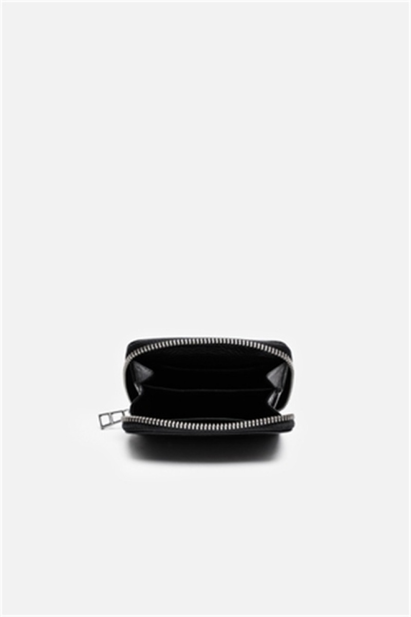 Black Zadig And Voltaire Mini Wallet | ZV-255935