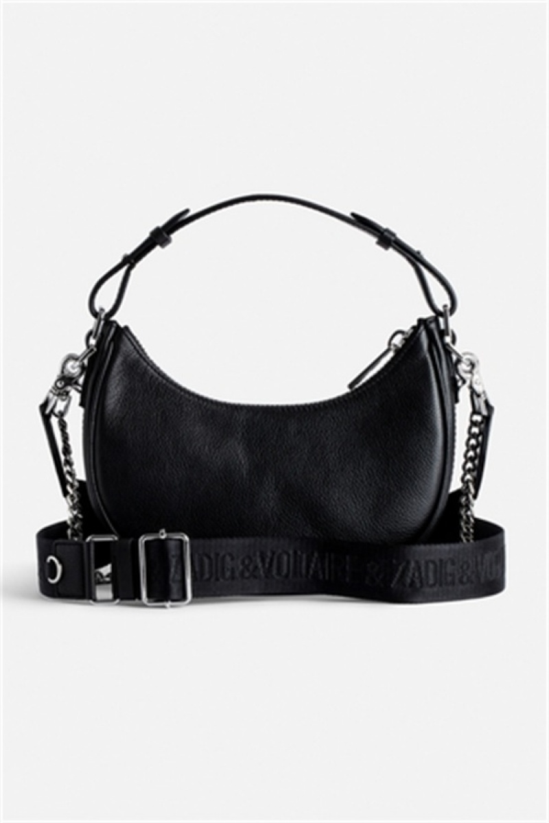 Black Zadig And Voltaire Moonrock Dotted Bag | ZV-256051