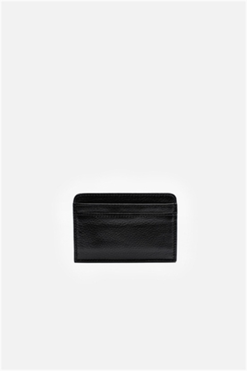 Black Zadig And Voltaire Pass Card Case | ZV-255946