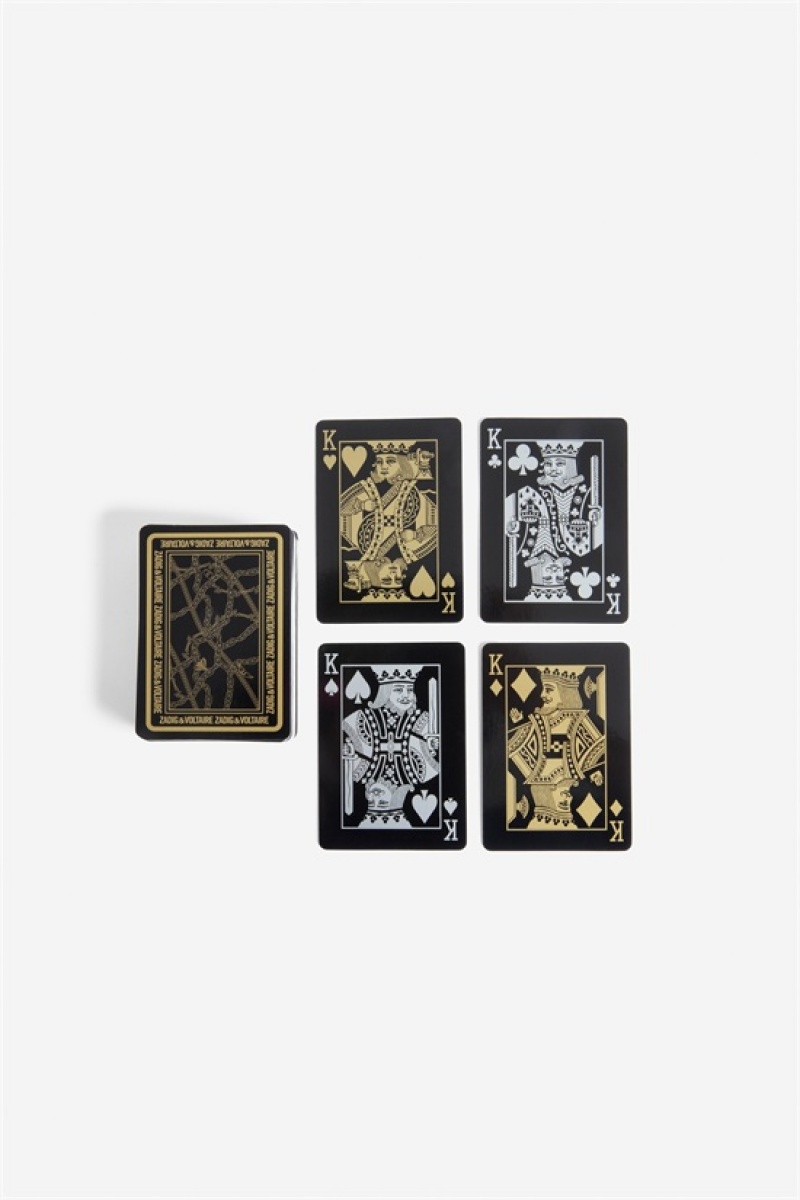 Black Zadig And Voltaire Play With Me Card Game | ZV-255805