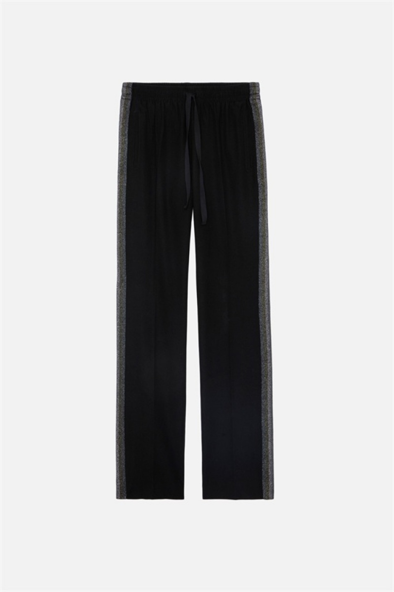 Black Zadig And Voltaire Pomy Pants | ZV-256242