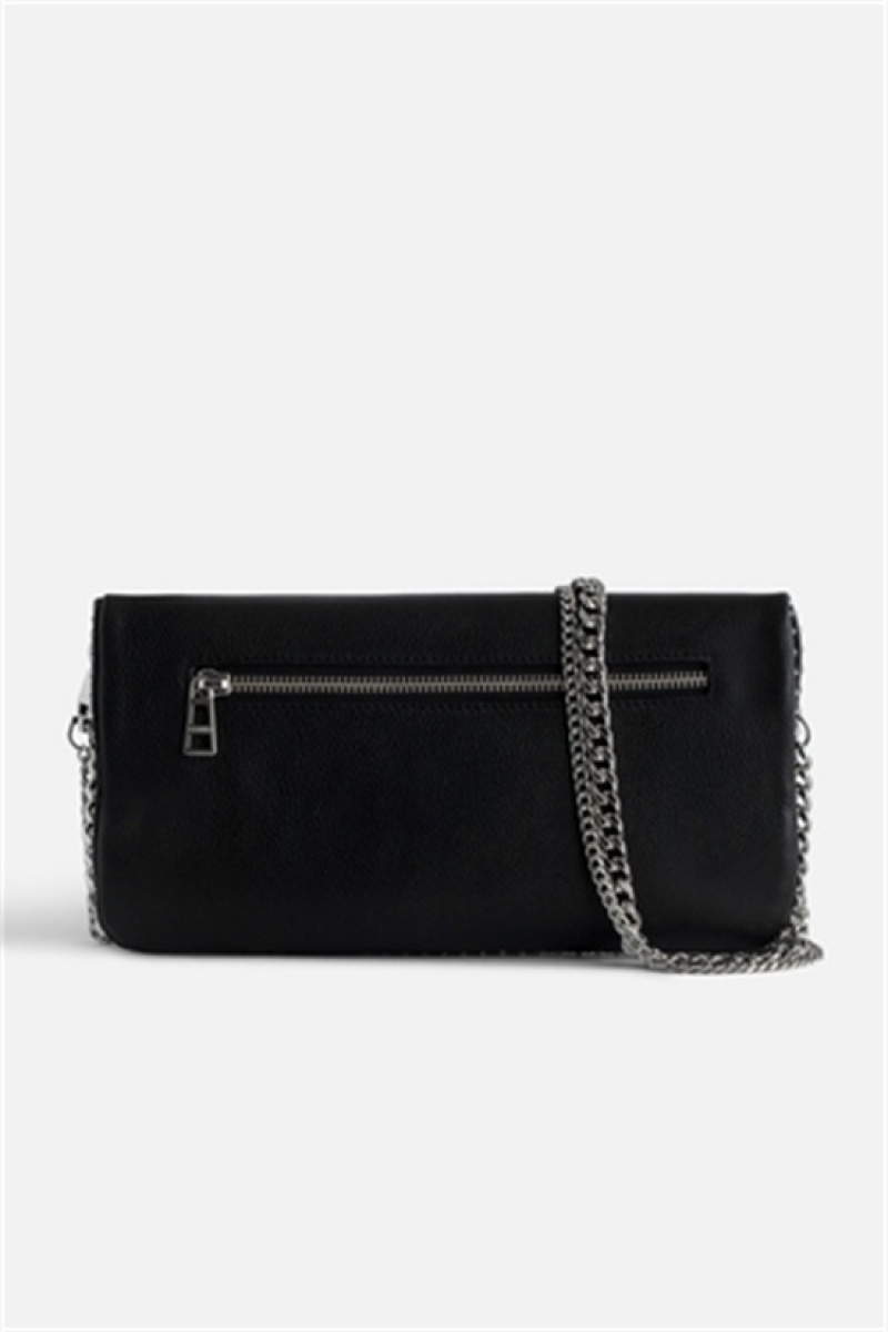 Black Zadig And Voltaire Rock Studs Bag | ZV-256173