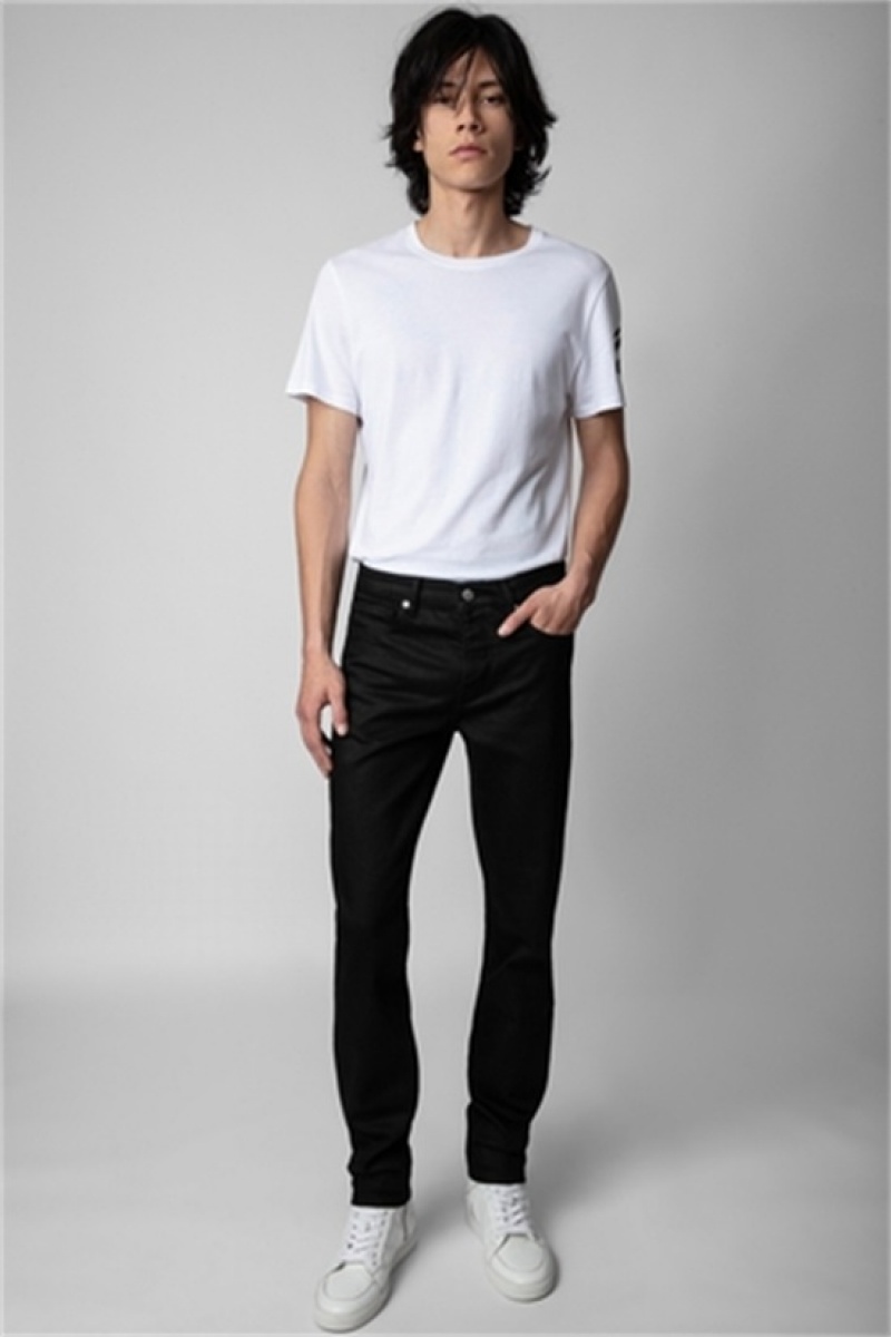 Black Zadig And Voltaire Steeve Jeans | ZV-255737