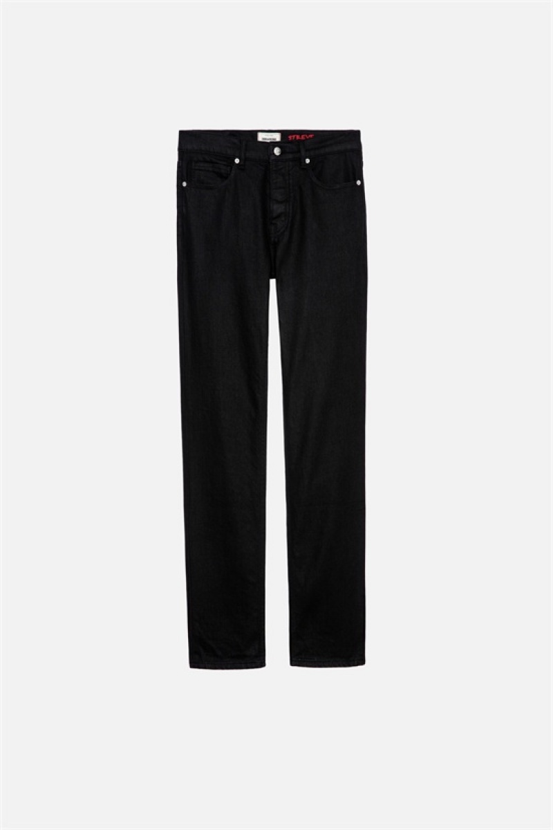 Black Zadig And Voltaire Steeve Jeans | ZV-255737