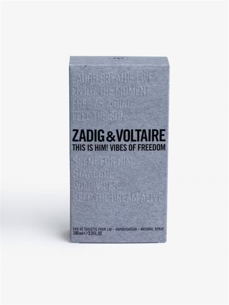 Blue Zadig And Voltaire This is Him! Vibes Of Freedom 100ML  | ZV-255640