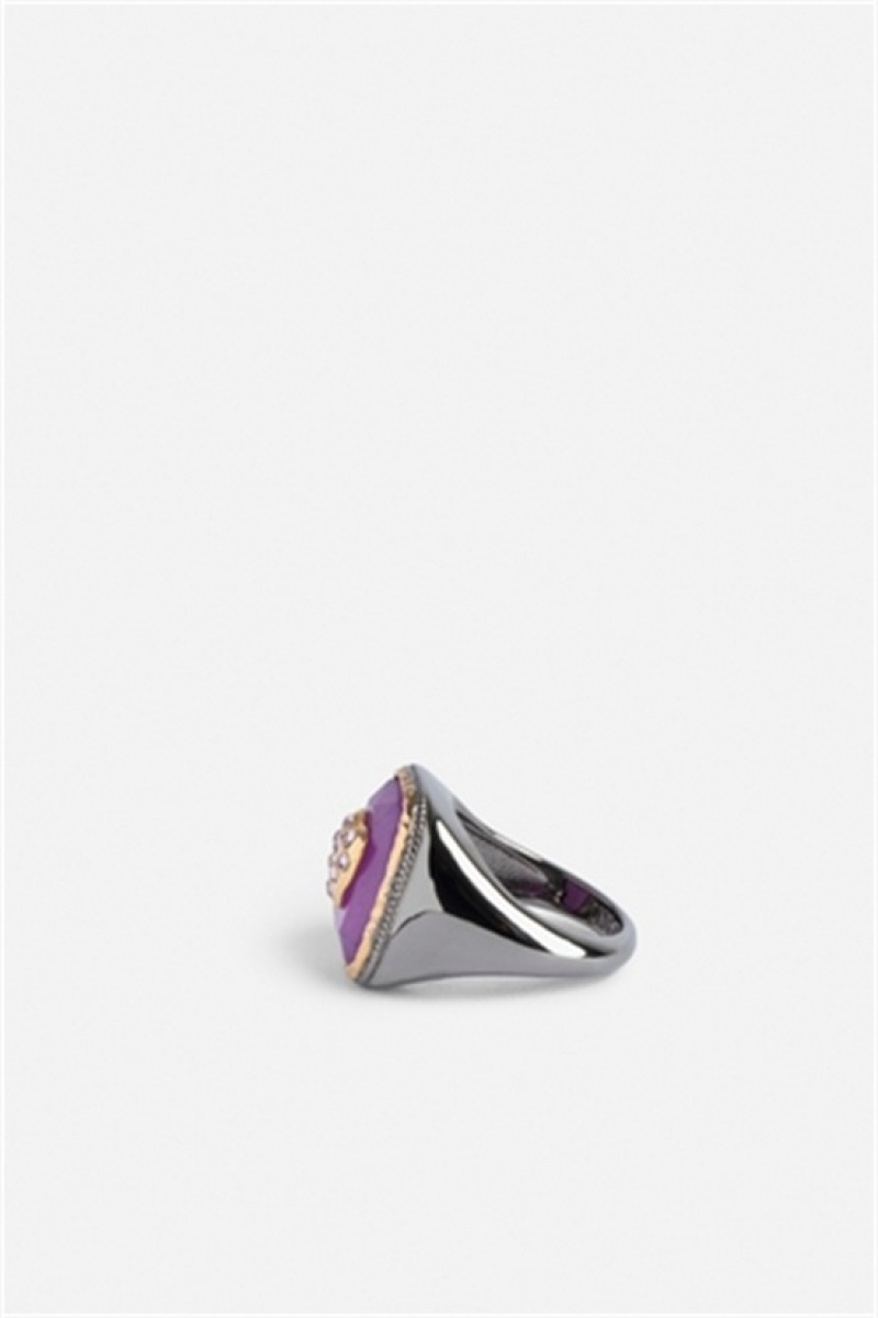 Boomerang Zadig And Voltaire Heart Signet Ring | ZV-255897