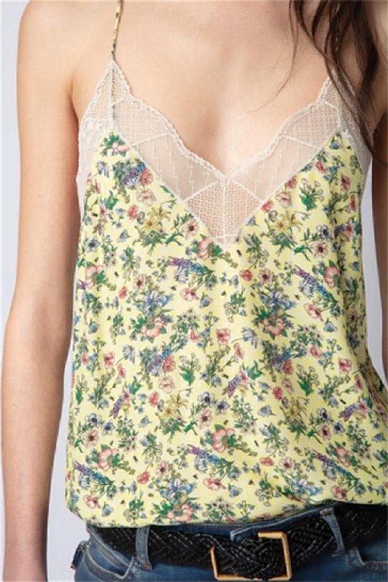 Cedra Zadig And Voltaire Christy Silk Camisole | ZV-256325