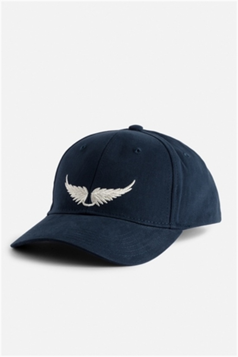 Dark Blue Zadig And Voltaire Klelia Rock Cap | ZV-255812