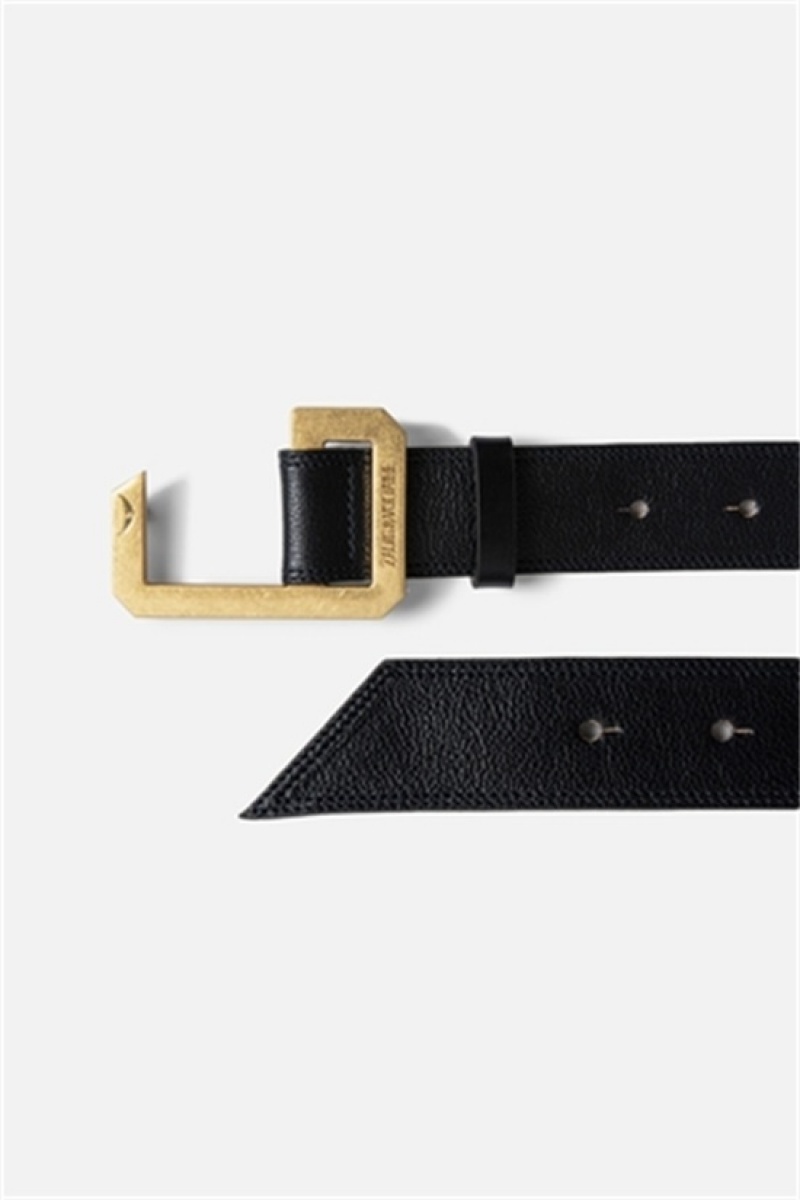 Dark Blue Zadig And Voltaire La Cecilia 35 Mm Belt | ZV-255828