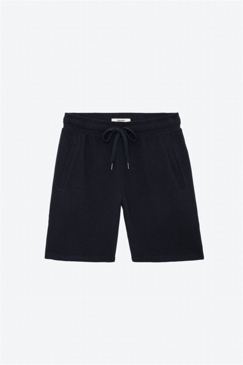 Dark Blue Zadig And Voltaire Party Shorts | ZV-255728