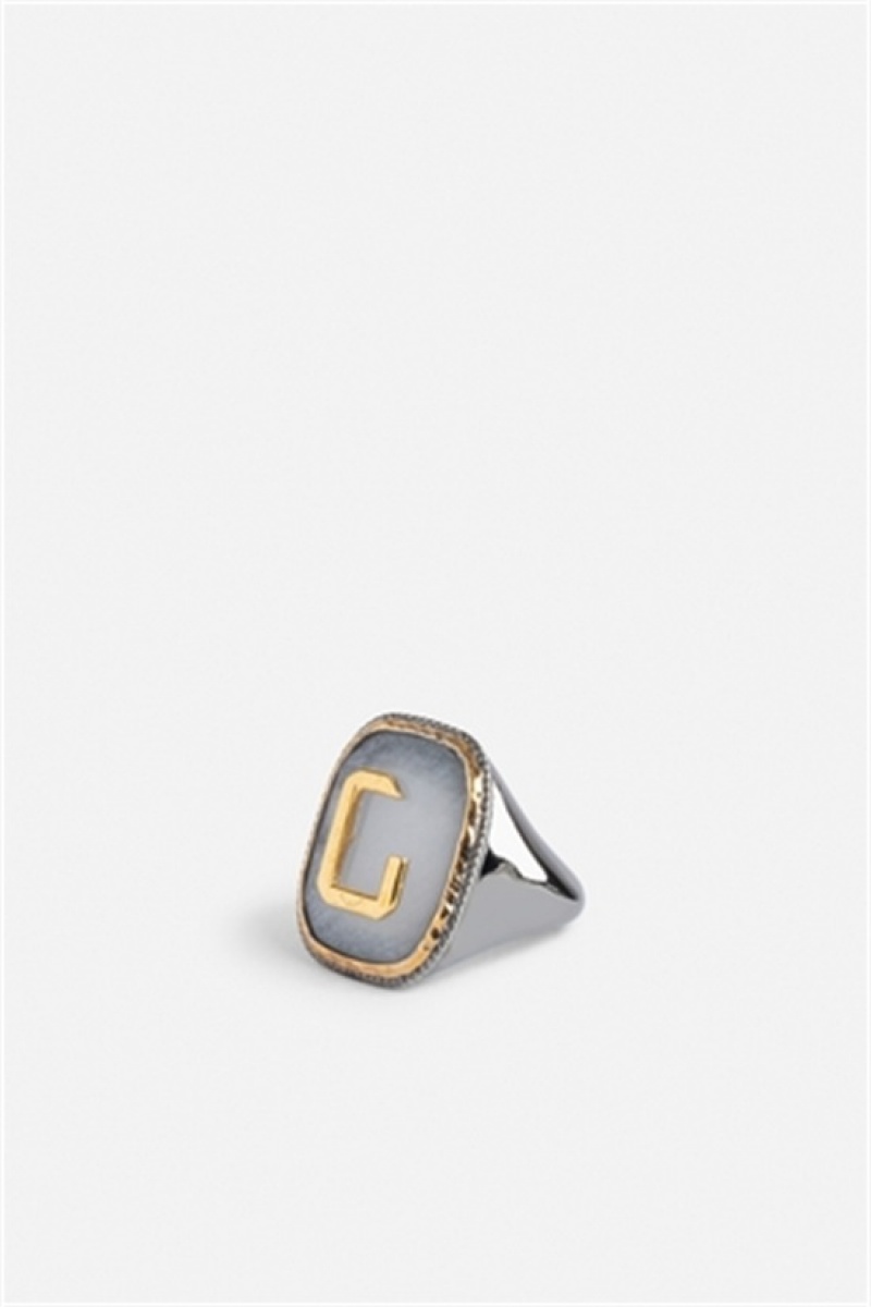 Flash Zadig And Voltaire Cecilia Signet Ring | ZV-255863