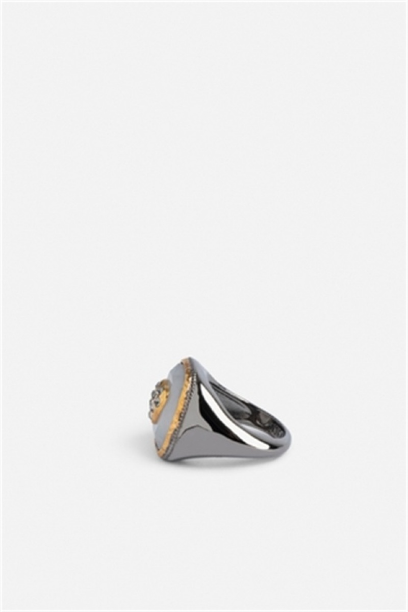 Flash Zadig And Voltaire Heart Signet Ring | ZV-255896