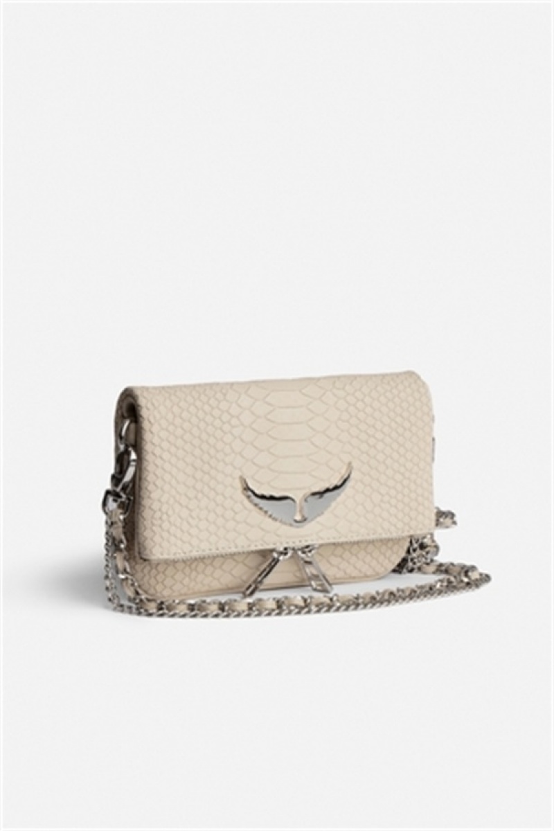 Flash Zadig And Voltaire Rock Nano Soft Savage Bag | ZV-256150